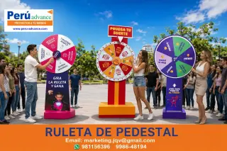 RULETA DE PEDESTAL