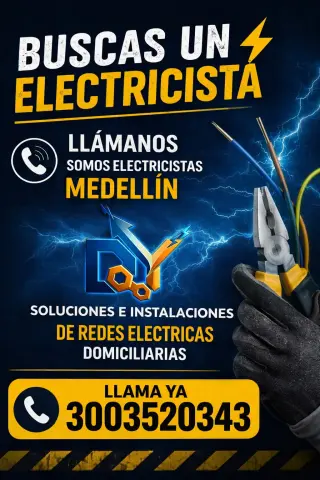 Servicios Profesionales de Electricista en Medellín