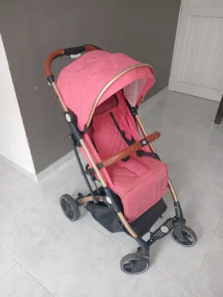 Carriola Elegante y Funcional con Bolsa de Pañales