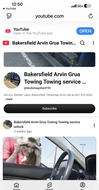 Bakersfield Arvin Grua remolque