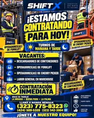 ¡Contratación Inmediata para Puestos en Almacén!