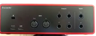 Interfaz Focusrite Scarlett 4i4 4th gen