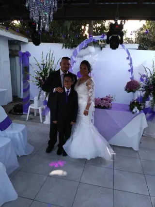 Hermosa Configuración de Ceremonia de Boda