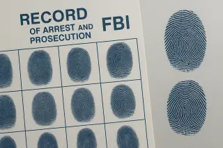 TOMA DE HUELLAS DACTILARES FBI