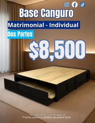 Cama Duplex I Canguro Matrimonial - Individual en México