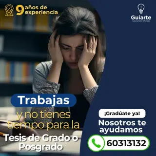GUIARTE - Asesores de Tesis, Posgrados y Consultoría Académica