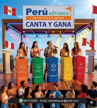 JUEGO DE CANTA Y GANA PARA EVENTOS