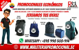Maletas y Mochilas personalizadas 2026