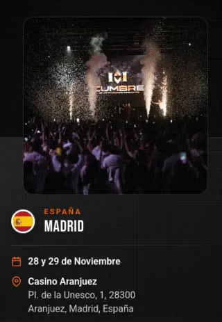Ven a la Cumbre Millonarios Conscientes 2026 Madrid