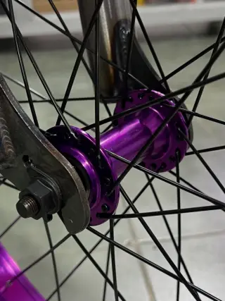 Custom BMX Bike with Unique Design