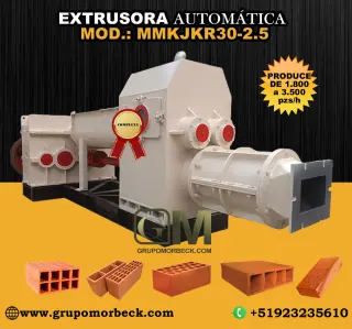 Extrusoras de Ladrillos de Arcilla