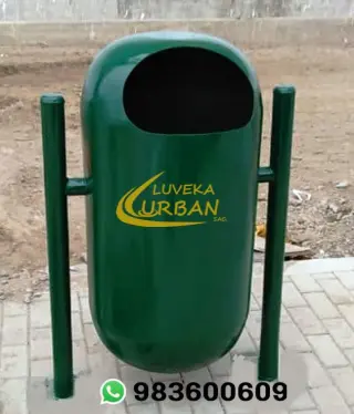 TACHOS DE BASURA DE FIBRA DE VIDRIO