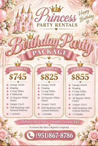 Princess Party Rentals