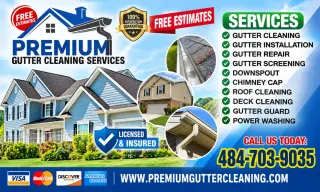 PREMIUM GUTTER CLEANING SERVICES