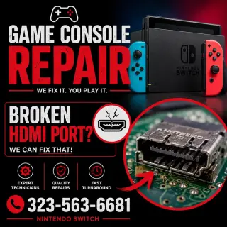 Reparación del puerto HDMI PS5/ Xbox.