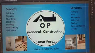 Servicios de Construcción General por Omar Perez