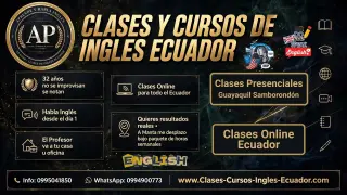 Clases de Inglés Online Ecuador Cursos Nivelación Presencial Online