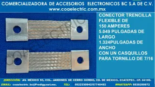 Flexible Connector for 150 Amp Electrical Applications