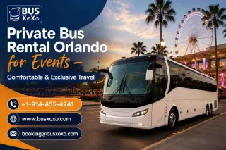Private Bus Rental Orlando for Events – Comfortable & Exclusive Travel