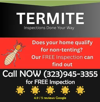 Inspector Termitas Los Angeles y Fumigaciones.-