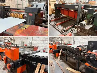 LINEA DE CORTE DAHLSTROM CON CABEZAL DE SLITTER  48" x 20,000 Lbs x Cal. 14 - 24