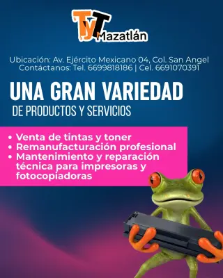 Tintas y Toner para impresoras
