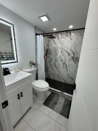 Habitación con baño
