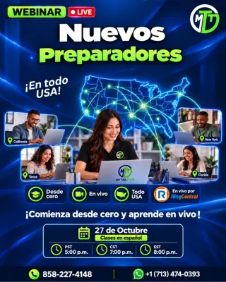🚀 ¡CONVIÉRTETE EN PREPARADOR DE IMPUESTOS CON MY TAX TEAM SCHOOL!
