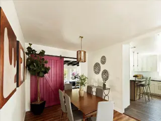 Updated kitchen super hardwood floors home