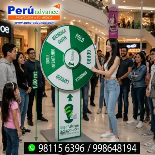 RULETA DE PEDESTAL