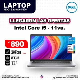 Laptop DELL Core i5 - 11va / 5420