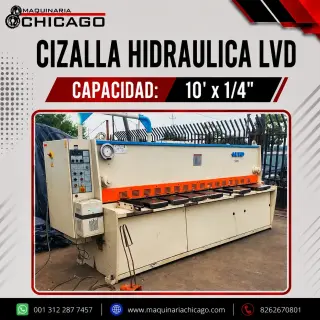 CIZALLA HIDRAULICA LVD 10' x 1/4"