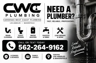 PLUMBING SERVICES - PLUMBER - SERVICIO DE PLOMERIA -PLOMERO LONG BEACH