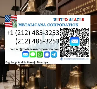 Venta de campanas de bronce en Manhattan Nueva York Estados Unidos