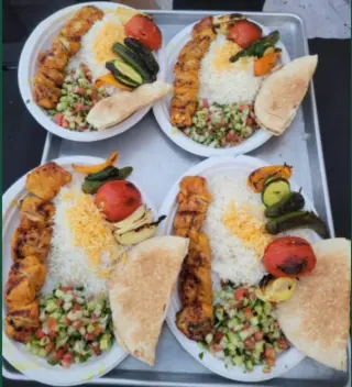 Persian food Kebabs , shishkabobs etc