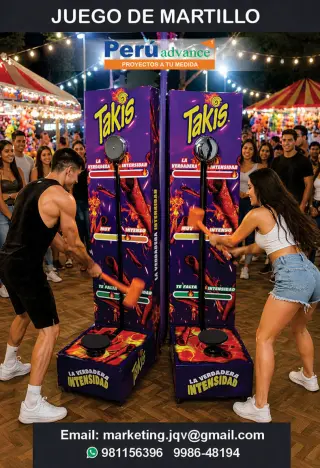 Juego de MaRTILLO DE fUERZA