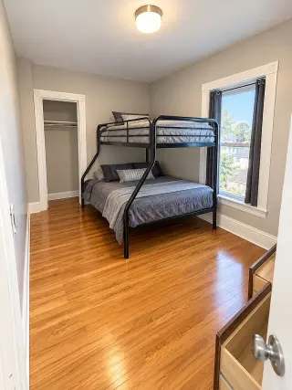 3 bedroom and 1 bath home and has been recently renovated inside.