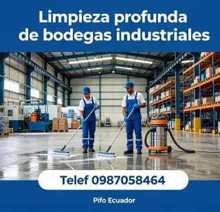 Limpieza de bodegas en Calderón