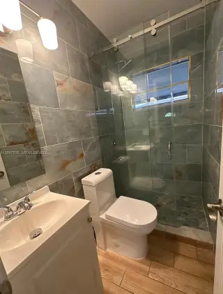 brand new flooring  renovated bathrooms