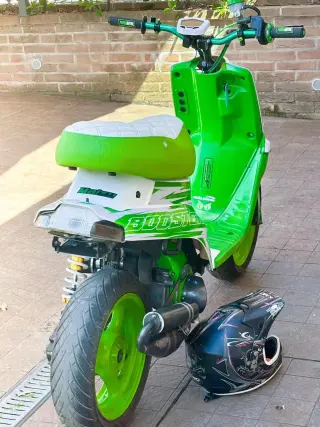 Custom Green Scooter for Sale