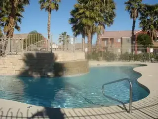 North East near Nellis Airforce base, shopping and schools.