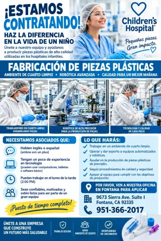 📢 ¡ESTAMOS CONTRATANDO! 📢