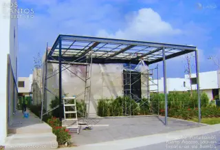 Pérgola Artesanal fabricada a medida, de Cuatro Acabados, -4akva2-