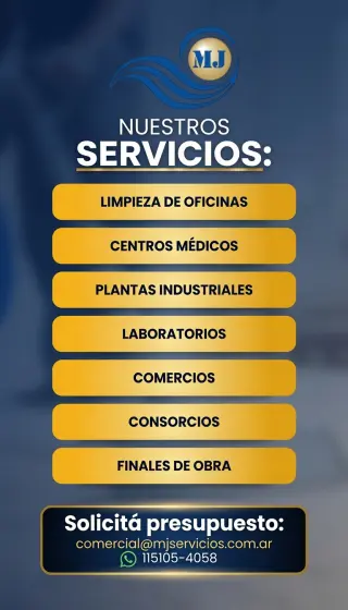 Servicio de Limpieza y Maestranza Profesional – Confiable y Eficiente