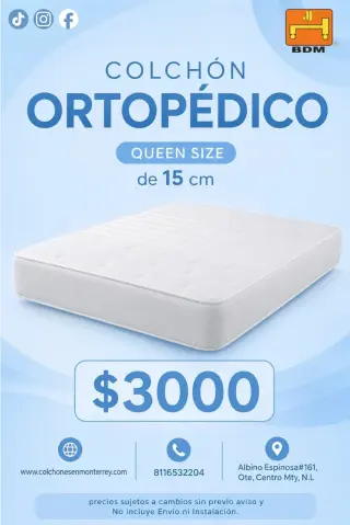 ¿Buscas un colchón Queen Size en Monterrey para dormir mejor?