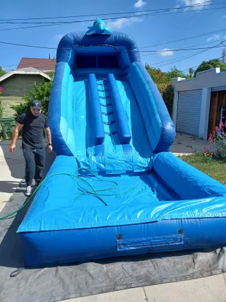 Renta de Toboganes Inflables para Fiestas