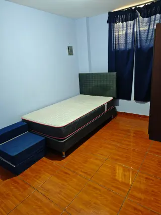 Se alquila minidepartamento semiamueblado en segundo piso en Covima La Molina