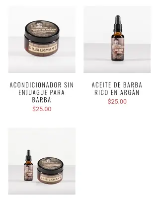 Productos para barba