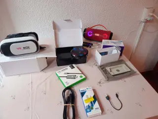 Paquete TV 8K, Bocinas, Masajeador y VR