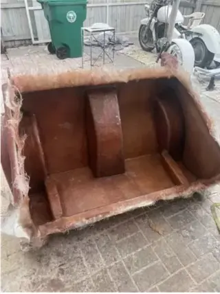 Fiberglass workers